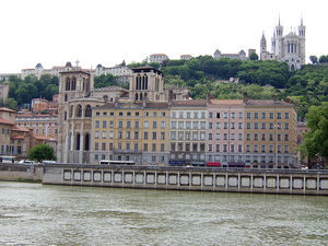 Primatiale Saint-Jean and Fourvire hill